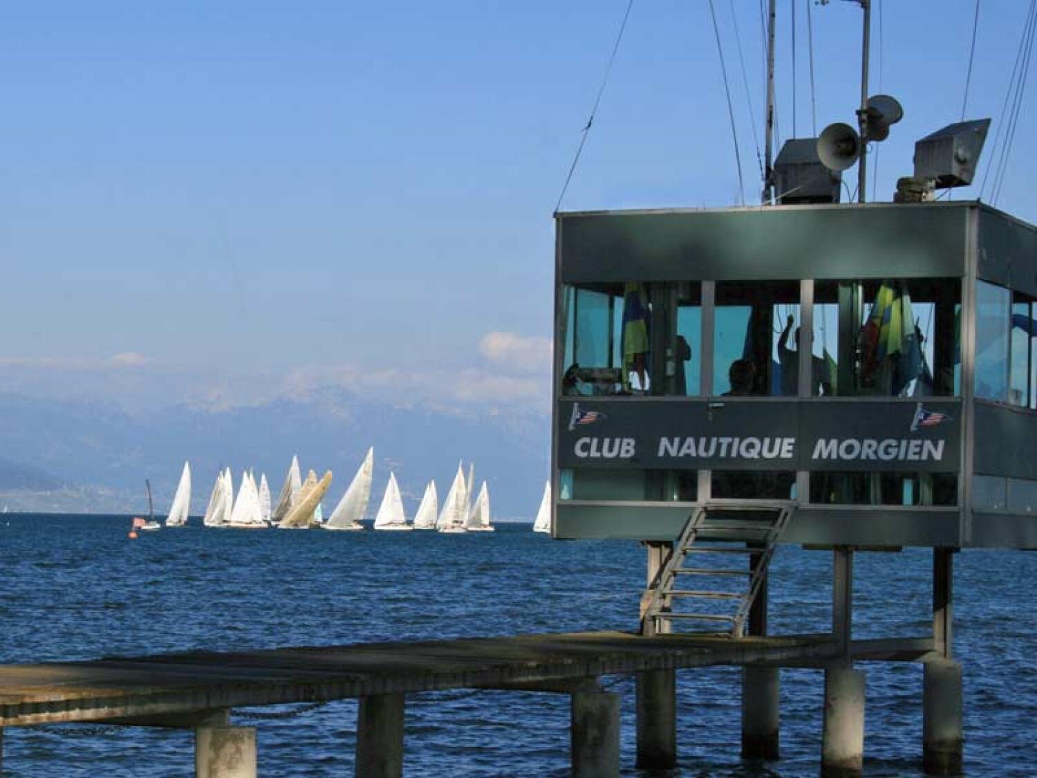 Der Wassersportclub von Morges