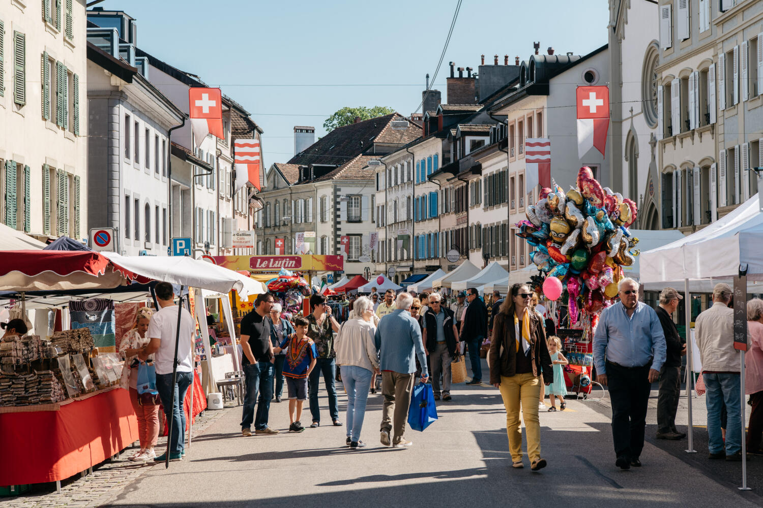 Morges’ big spring market