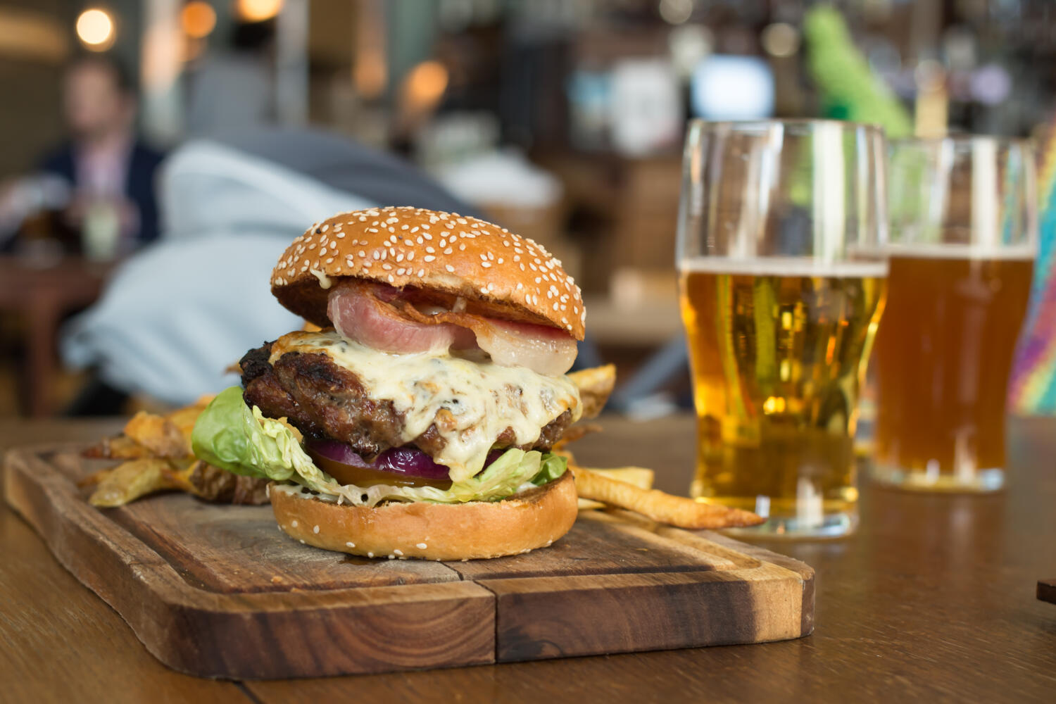 Escapade en train historique: Bières &amp; burgers
