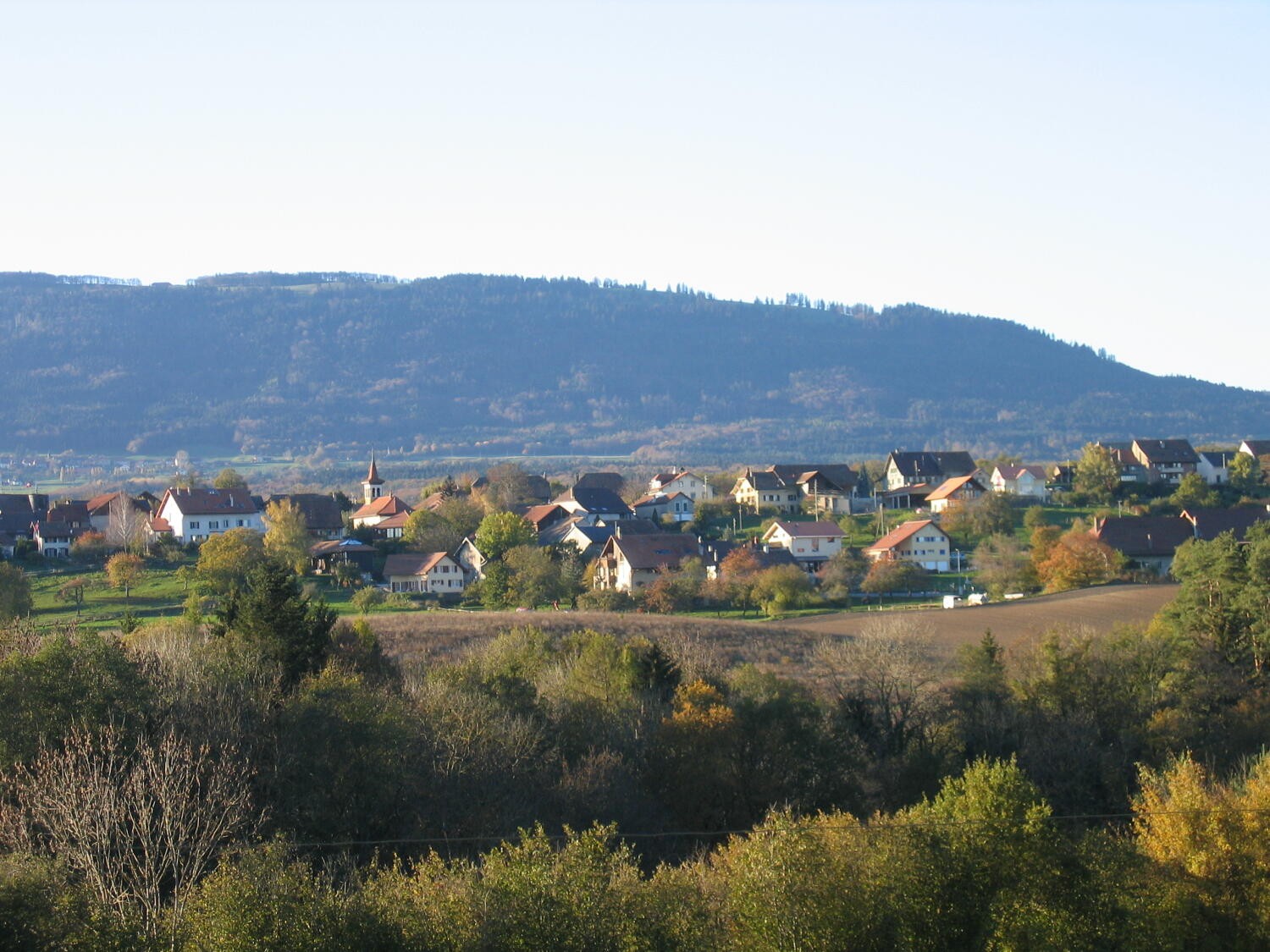 vue du village de Chevilly