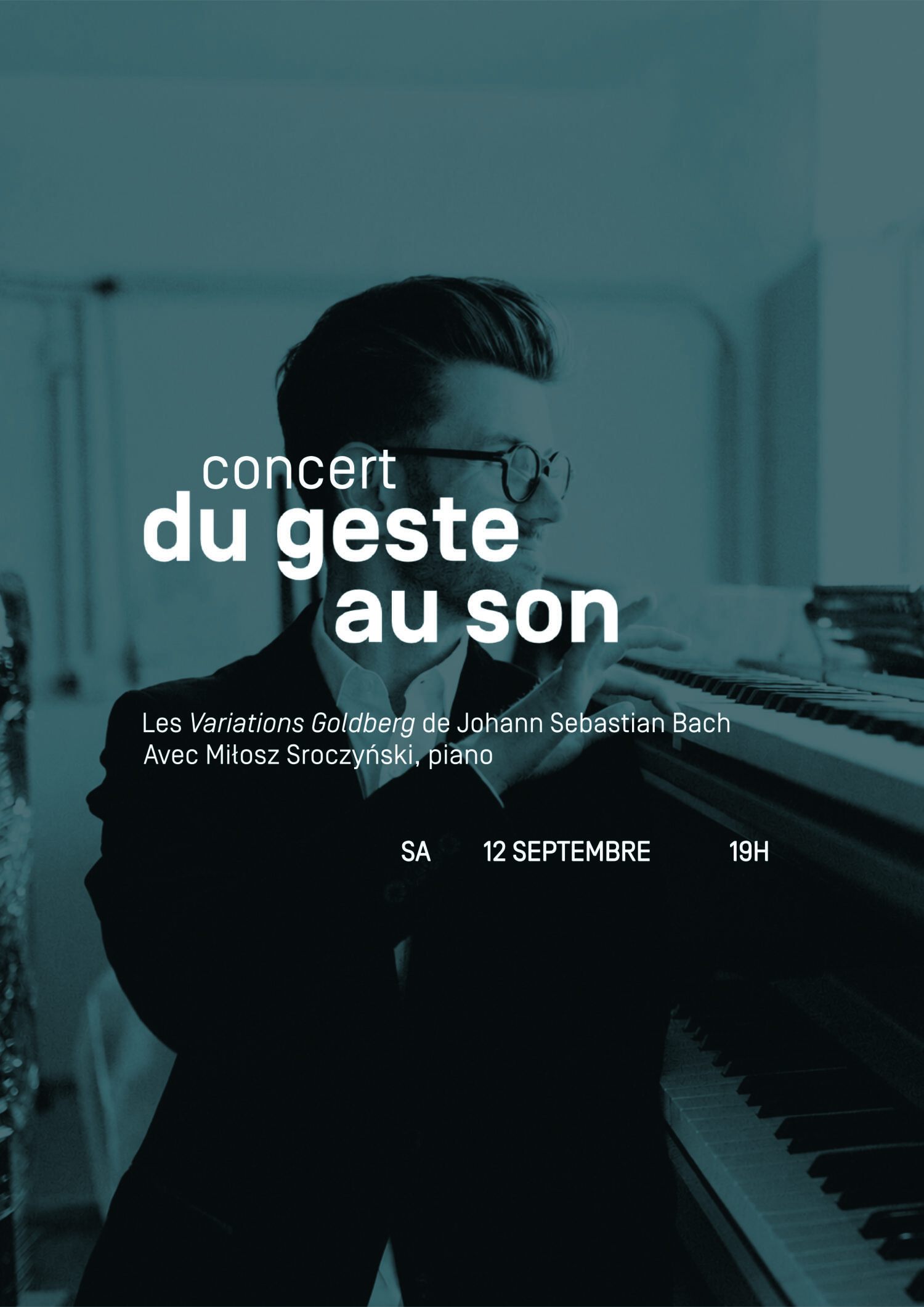 CONCERT  Les Variations Goldberg de Johann Sebastian Bach