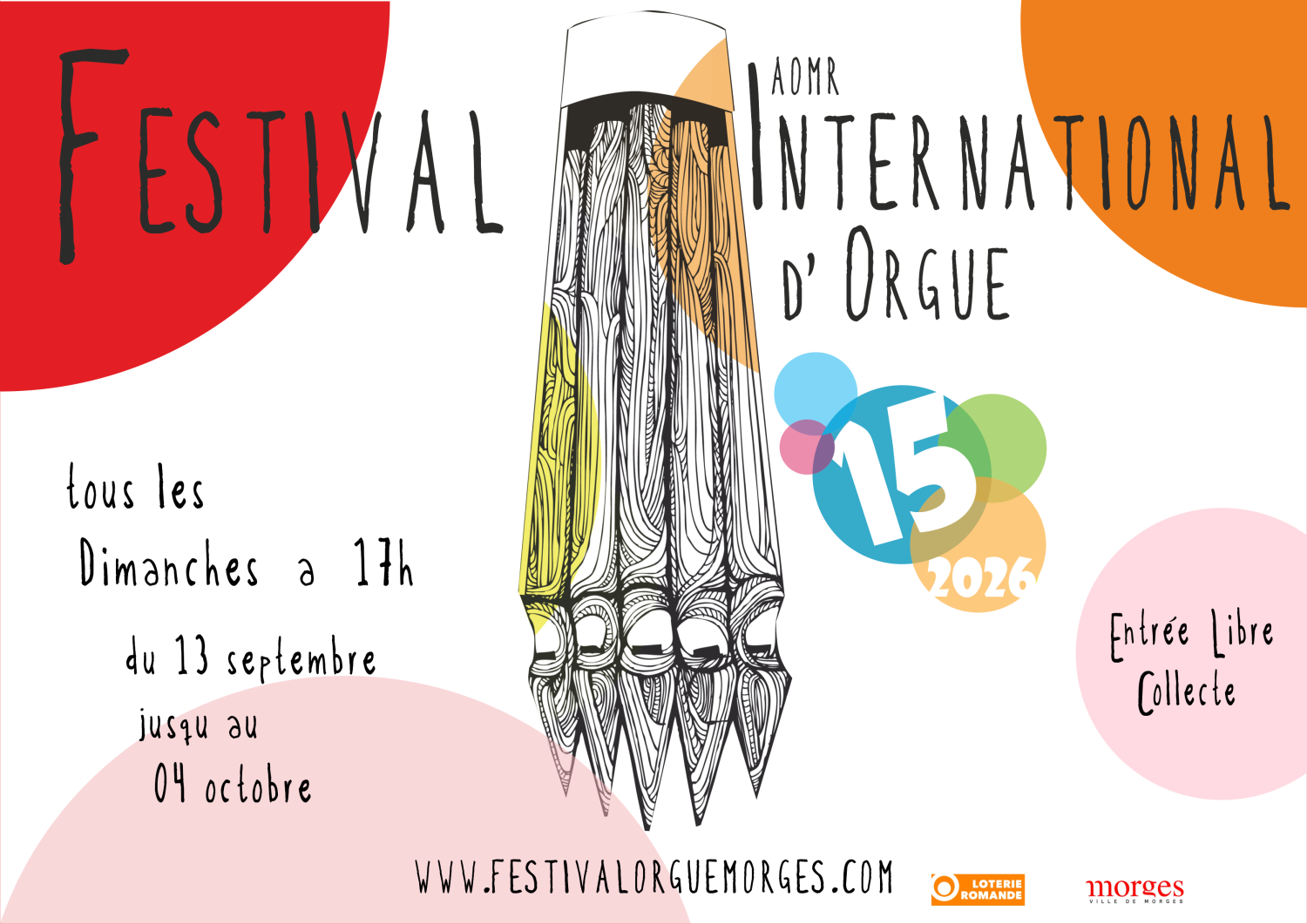FESTIVAL INTERNATIONAL D’ORGUE – VILLE DE MORGES