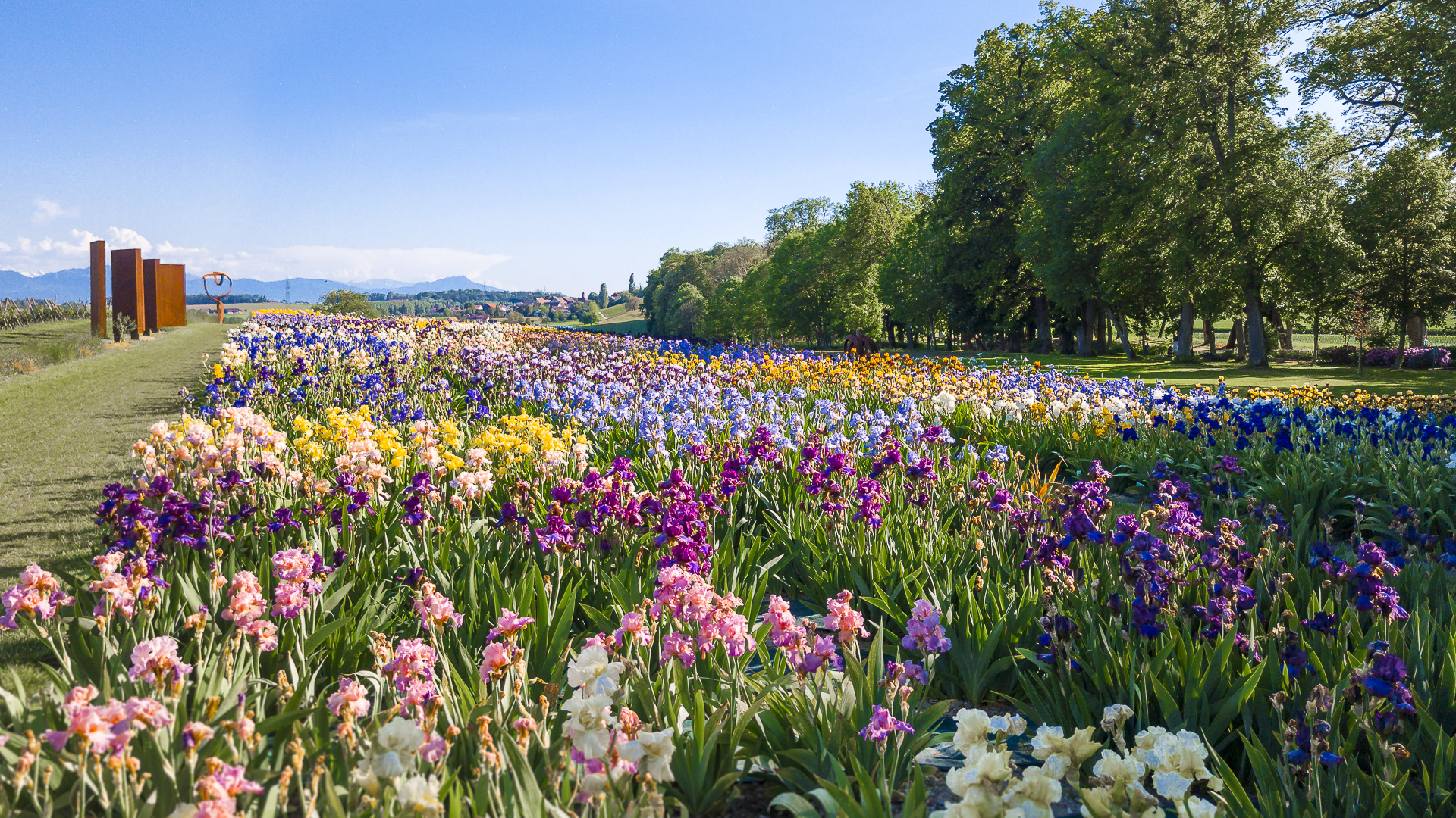 Jardins du château de Vullierens