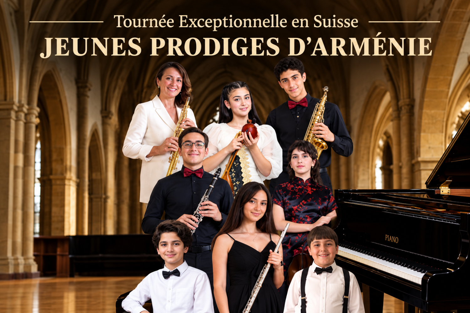 Concert des Jeunes Prodiges d’Arménie